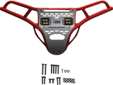Front Bumper/Skid Plate with Amber Lights - Red - RZR XP 1000 2024 - 2025