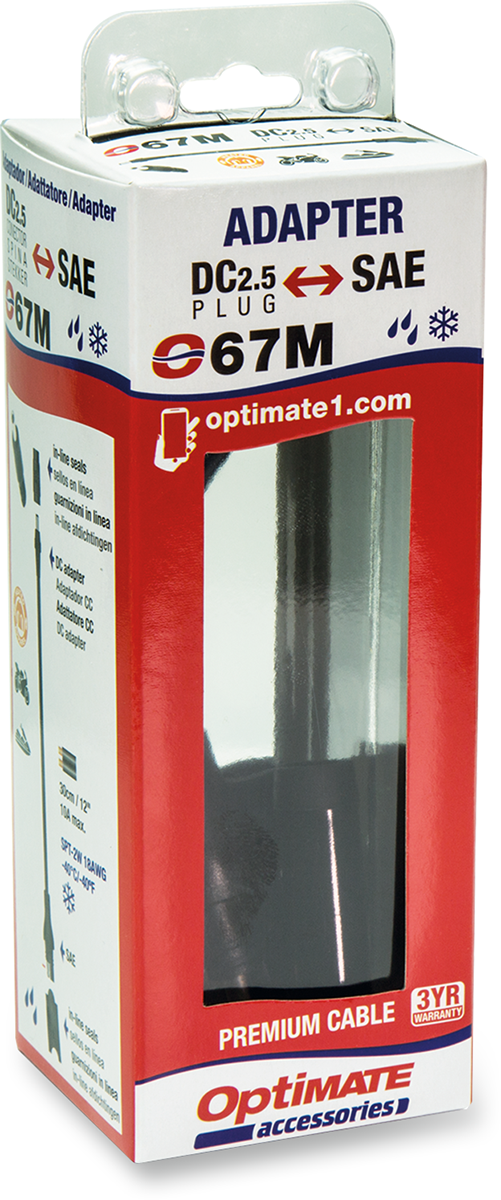 Adapter Kit - SAE to 2.5 mm Barrel