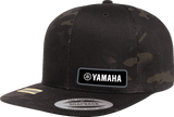 Yamaha Snapback Hat - Camo Black