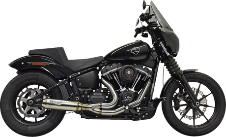 2-into-1 Exhaust System with Superbike Muffler - Stainless Steel 2018 - 2024