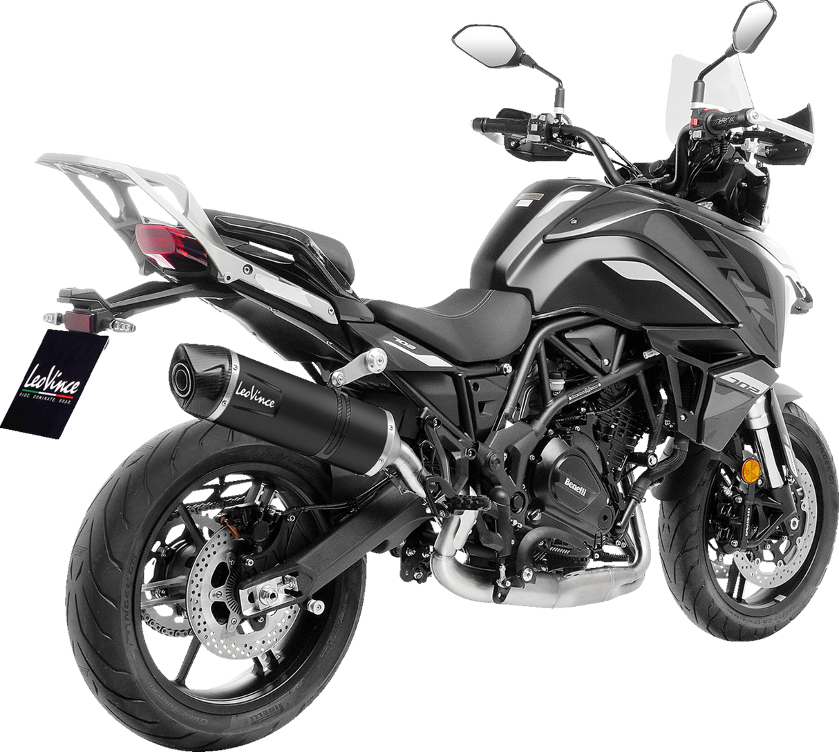 LV One EVO Slip-On Muffler - Black - Stainless Steel 2024 - 2024