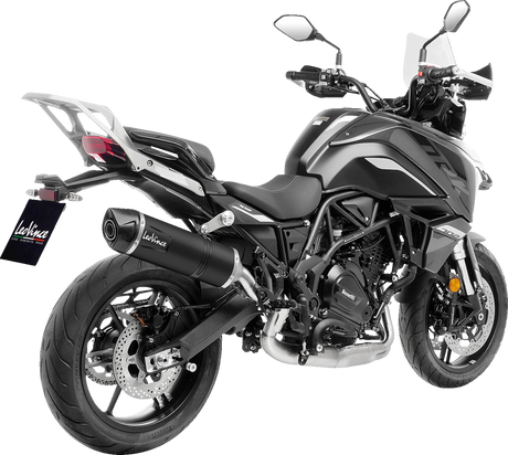 LV One EVO Slip-On Muffler - Black - Stainless Steel 2024 - 2024