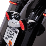 Rear Signal Light Inserts - Black - Red Lens 2007 - 2020