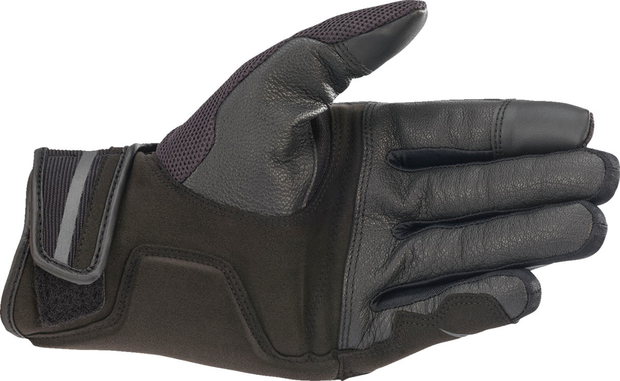 Chrome Gloves - Black/Tar Gray - Small