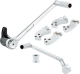 Extended Foot Control Kit - 3\" - Chrome 2000 - 2024