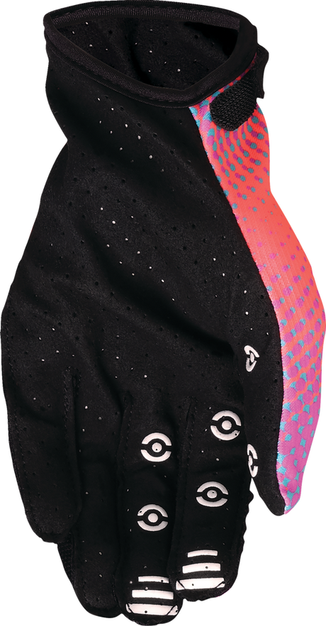 SX1™ Gloves - Pink/Purple/Teal - Large