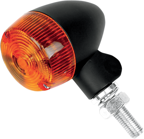 Marker Light - Single Filament - Black/Amber - Style 1