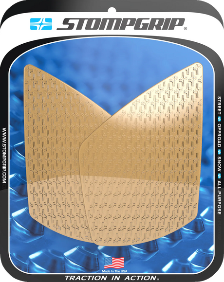 Traction Pad Tank Grips - Icon - Clear - RC 390 2022 - 2024