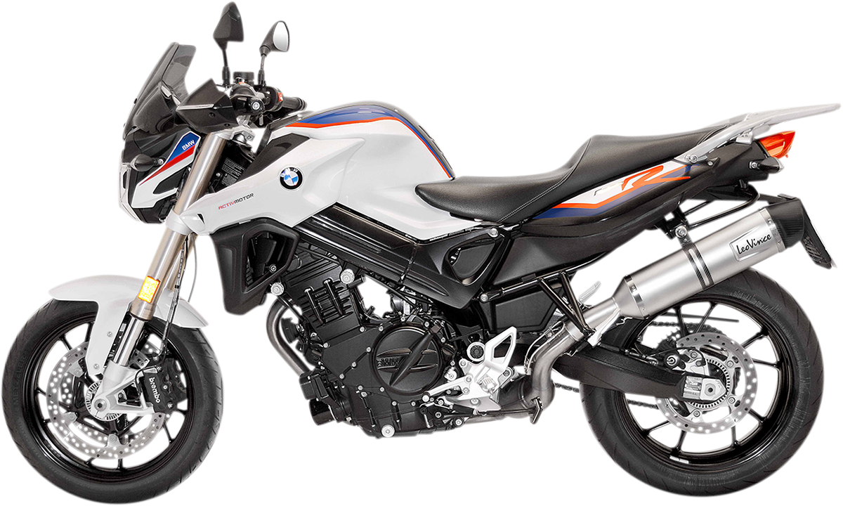 LV One EVO Slip-On Muffler - BMW 800 - Stainless Steel 2017 - 2020