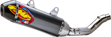 Factory 4.1 RCT Slip-On Muffler - Aluminum/Stainless Steel - Carbon End Cap - Honda CRF250 R/RX 2025 - 2025