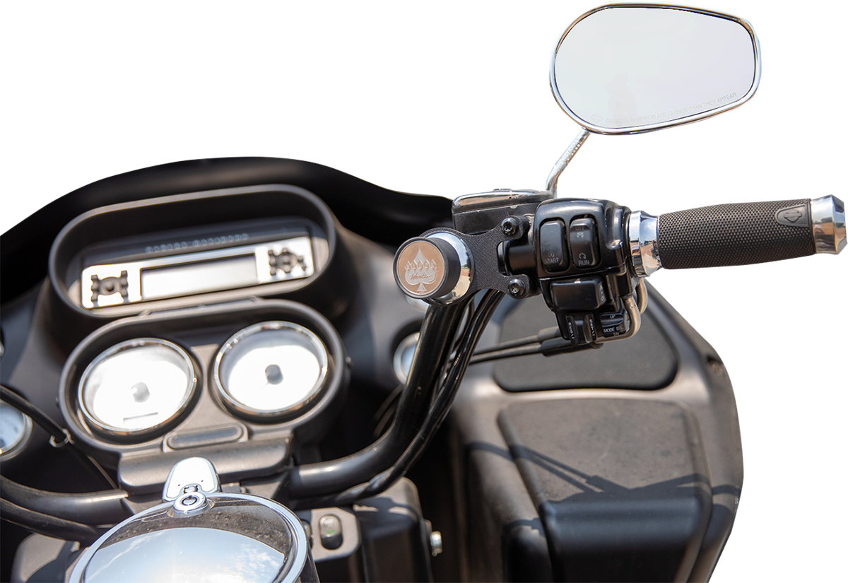 Handlebar Mount - iOmount™ - Chrome 1996 - 2023