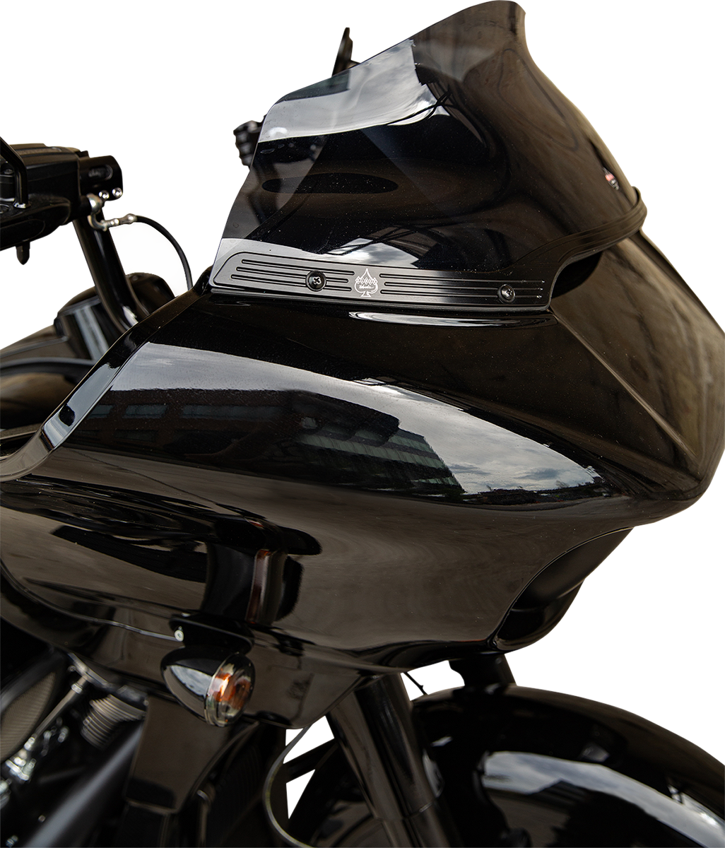 Windshield Trim - KERF - Black w Contrast Logo 2015 - 2023