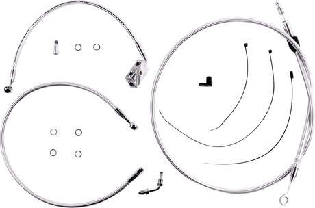 Sterling Chromite II® Designer Handlebar Installation Kit - 10\" - \'18-\'24 Softail 2018 - 2024