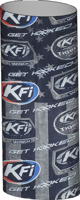 Face Mask with KFI Logos - Black