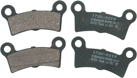 Organic Brake Pads - Trike 2009 - 2013