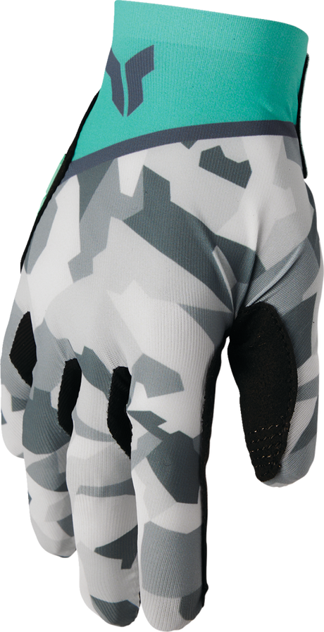 Women\'s SPORTMODE Shadow Gloves - Teal - Small