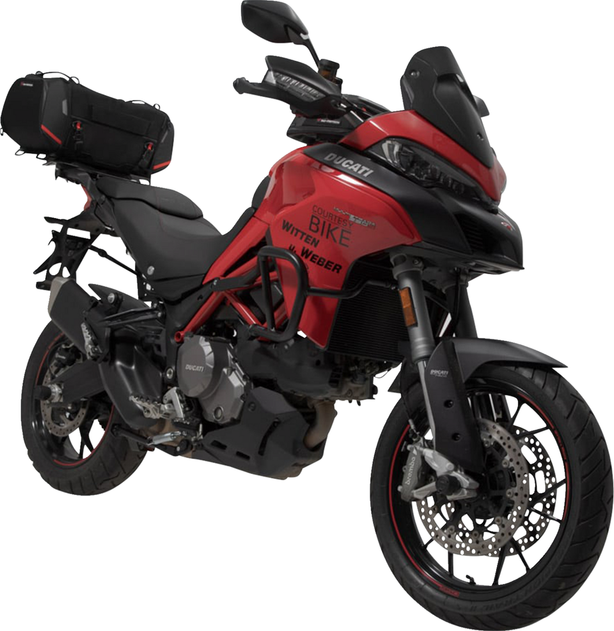 Rackpack Tail Bag System - Black - Ducati Multistrada 950/1200/1260/V2 \'16-\'24 2016 - 2024