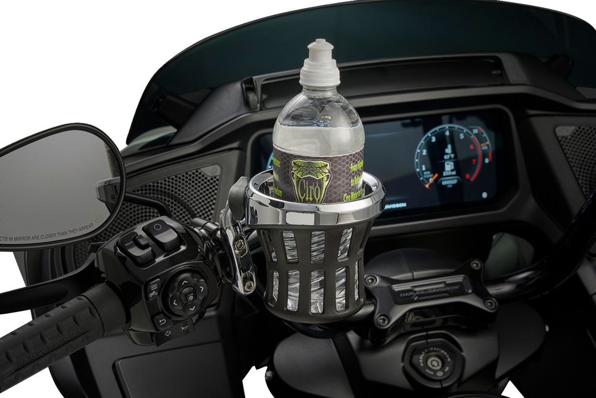 Drink Holder - Gen 2 - Chrome - Chrome Perch Mount 1996 - 2024