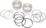Piston Kit - for 100\" & 107\" Super Sidewinder® - 4.0\" - +.020 1984 - 1999