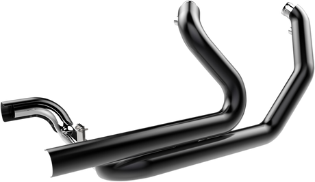 Aggressor 2-into-2 Crossover Headers - Black 2009 - 2016