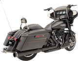 2:2 Dominator Exhaust System - Black - \'09-\'16 FL - With 4-1/2\" Muffler 2009 - 2016