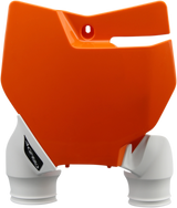 Raptor Number Plate - \'16 Orange/White 2016 - 2018