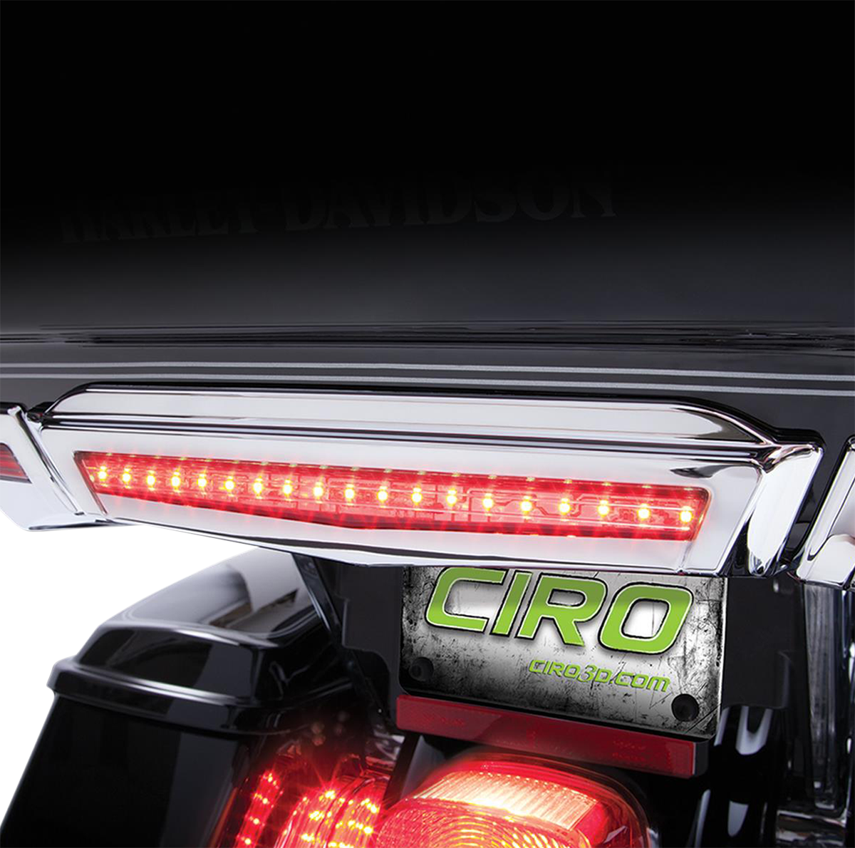 Center Brake Light - Chrome 2014 - 2020