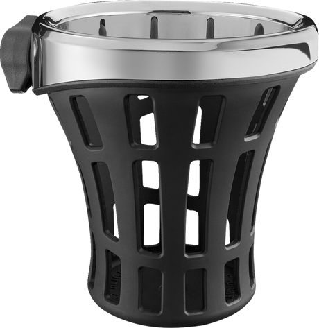 Drink Holder - Gen 2 - Big Ass® - Chrome - Chrome 1-1/8\"/1-1/4\" Handlebar Mount