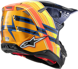 Supertech M10 Helmet - TLD Edition 25 - MIPS® - Gloss Dark Blue/Orange/Yellow/Fluo Red - XL