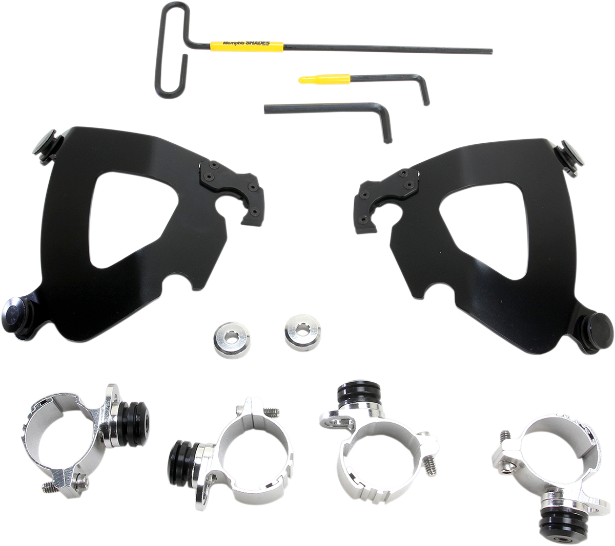 Gauntlet Mounting Kit - Black - XL1200 2011 - 2019