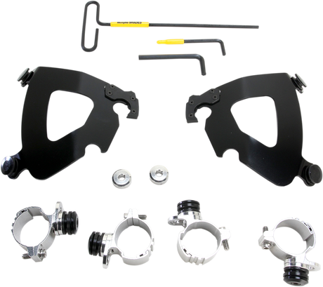 Gauntlet Mounting Kit - Black - XL1200 2011 - 2019