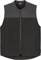 Chamonix Denim Vest - Black - 2XL