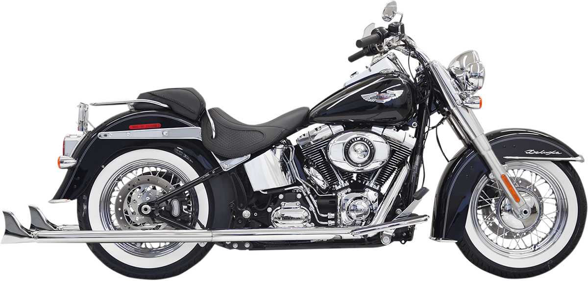 Fishtail Exhaust with Baffle - 36\" - Softail 2007 - 2017