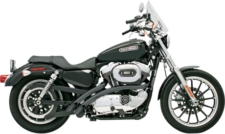 Radial Sweeper Exhaust - Black - \'07-\'13 XL 2007 - 2013