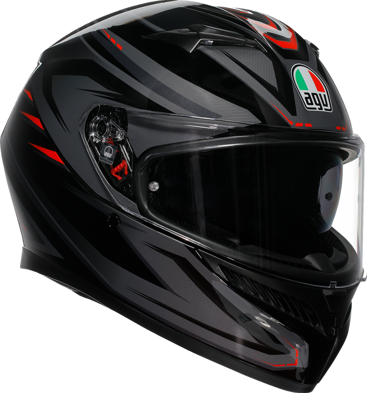 K3 Helmet - Syth - Black/Red - XL