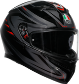 K3 Helmet - Syth - Black/Red - XL