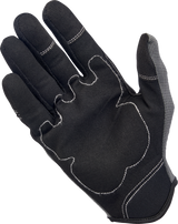 Moto Gloves - Gray/Black - 2XL