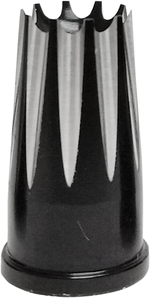 Valve Stem Cap - Excalibur - Black - Anodized