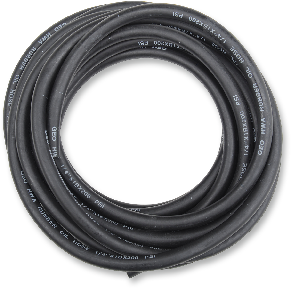 Oil/Fuel Line - Black - 1/4\" - 25\'