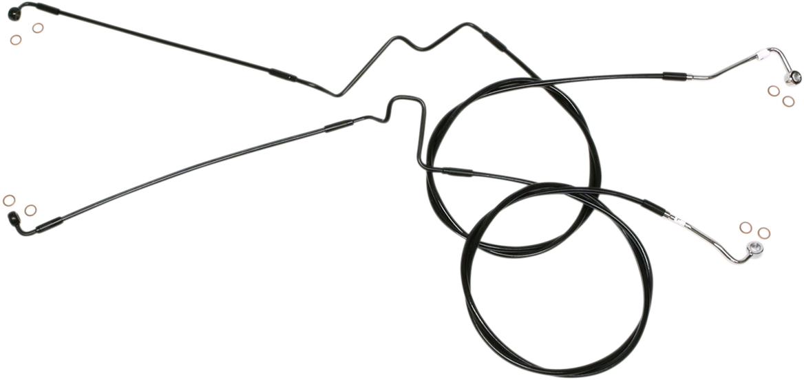 Brake Line - Lower - Black - ABS 2014 - 2022