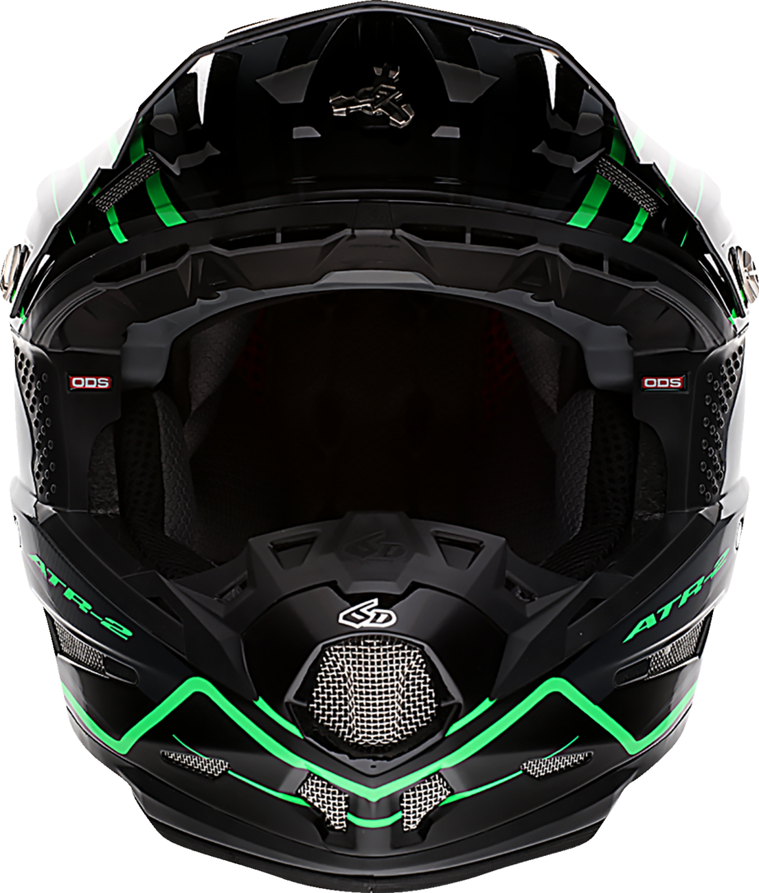 ATR-2 Helmet - Phase - Black/Green - Large