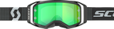 Prospect 2.0 Goggle - Black/White - Green Chrome Works Lens
