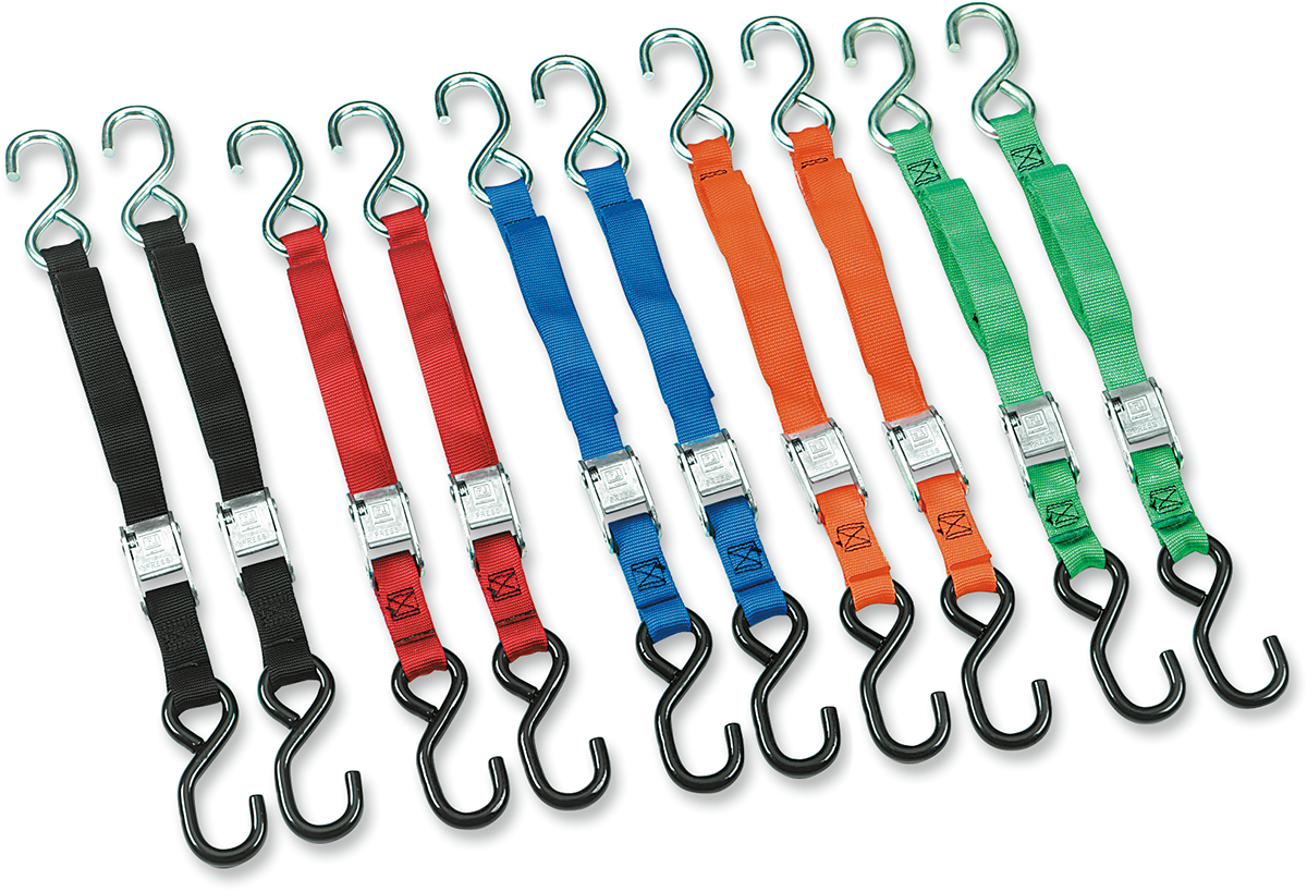 Tie-Downs - 1\" x 5-1/2\' - Black