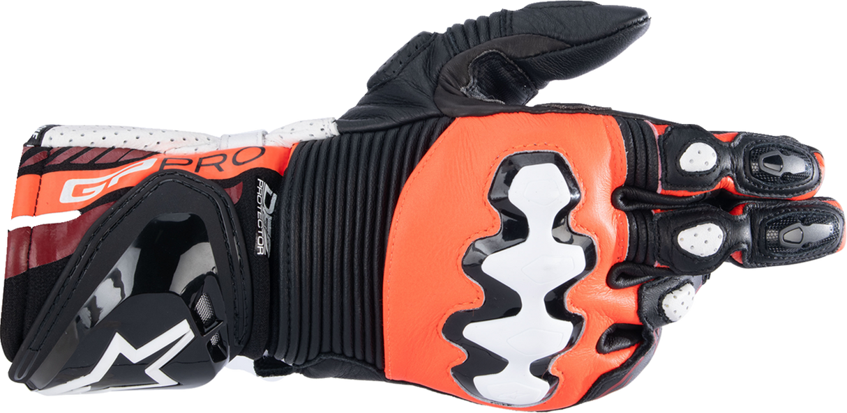 GP Pro R4 Gloves - Black/Fluo Red/White - 2XL