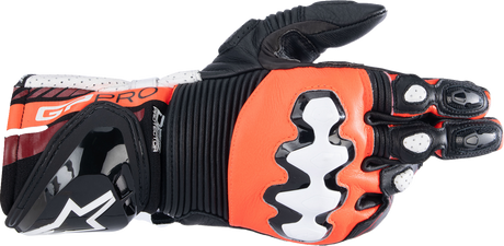 GP Pro R4 Gloves - Black/Fluo Red/White - 3XL
