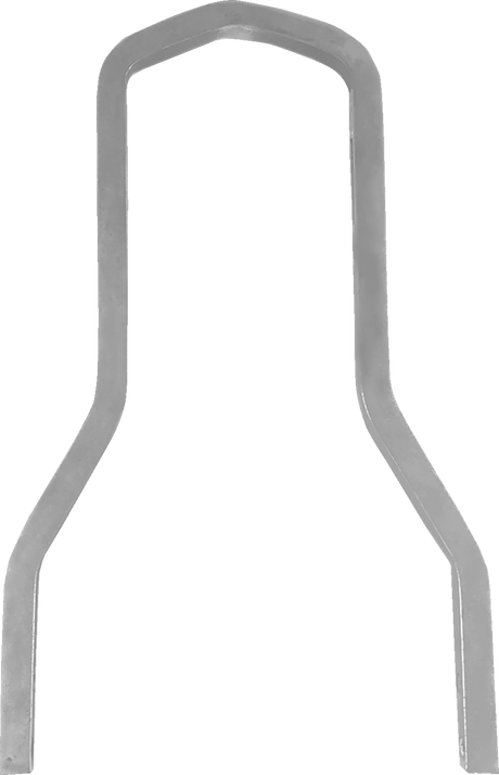 Square Sissy Bar - Chrome - 10.02\" H x 8.25\" W 1994 - 2003