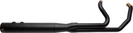 2-into-1 Sidewinder Exhaust System - 50 State - Black - Touring \'07-\'16 2007 - 2016
