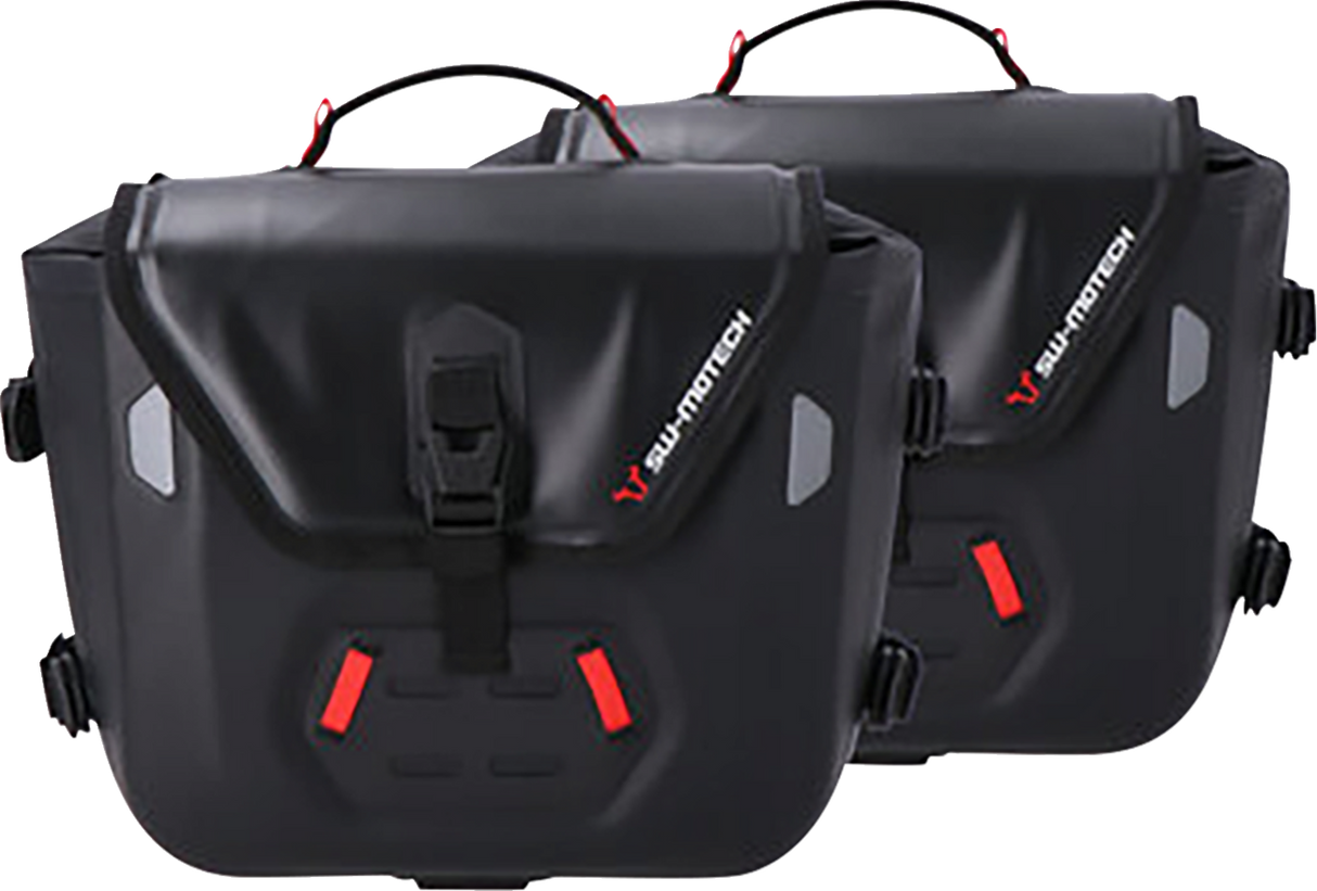 SysBag Side Bag System - Black - Triumph Thruxton 1200 \'16-\'20 2016 - 2020