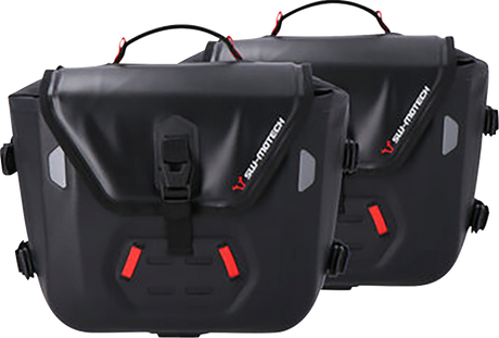 SysBag Side Bag System - Black - Triumph Thruxton 1200 \'16-\'20 2016 - 2020