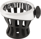 Drink Holder - Gen 2 - Chrome - Chrome 1-1/8\"/1-1/4\" Handlebar Mount